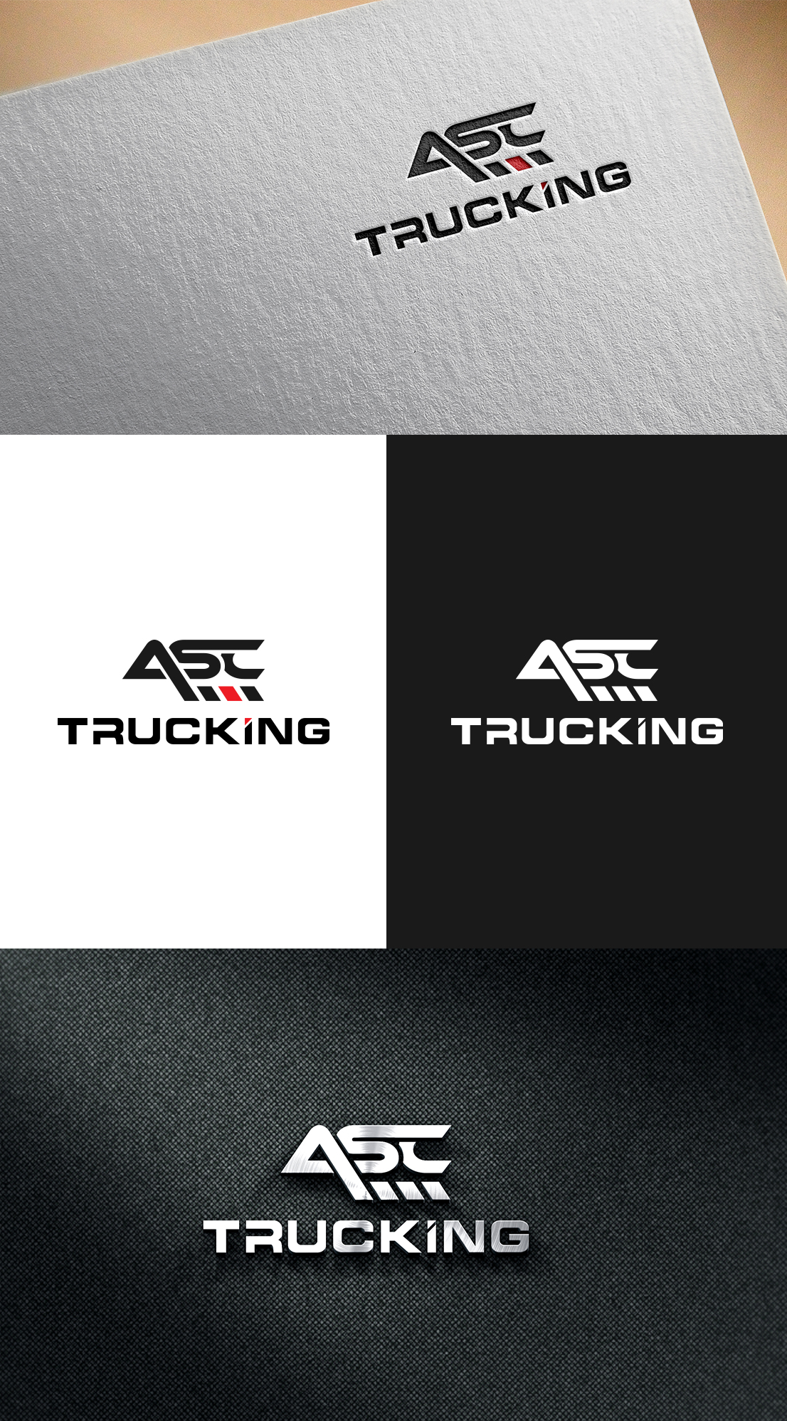 Logo Design by Sayma Fashion for ASC Trucking | Design #28957005