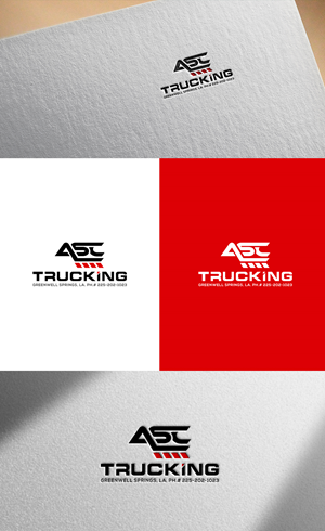 Logo Design by Sayma Fashion for ASC Trucking | Design: #29071828