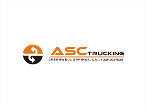 Logo Design by creative Sujsa for ASC Trucking | Design: #28932271