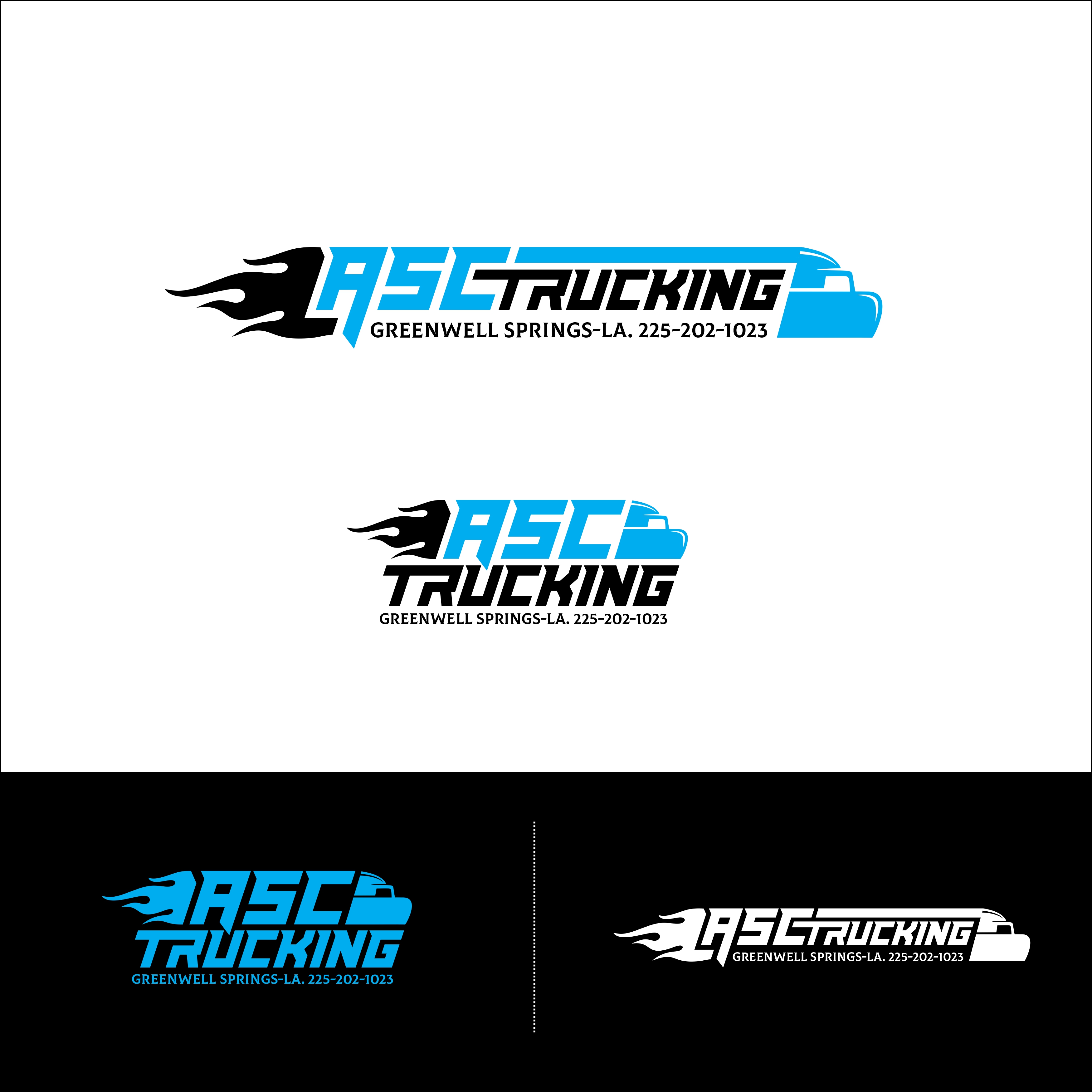 Logo Design by Jalpa Jadav for ASC Trucking | Design #28927156