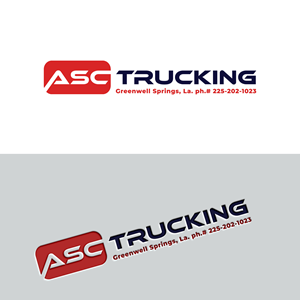 Logo Design by Md Sakhawat Hosssain for ASC Trucking | Design: #28955650