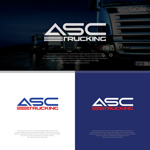Logo Design by RPN.Kusuma for ASC Trucking | Design: #28955350