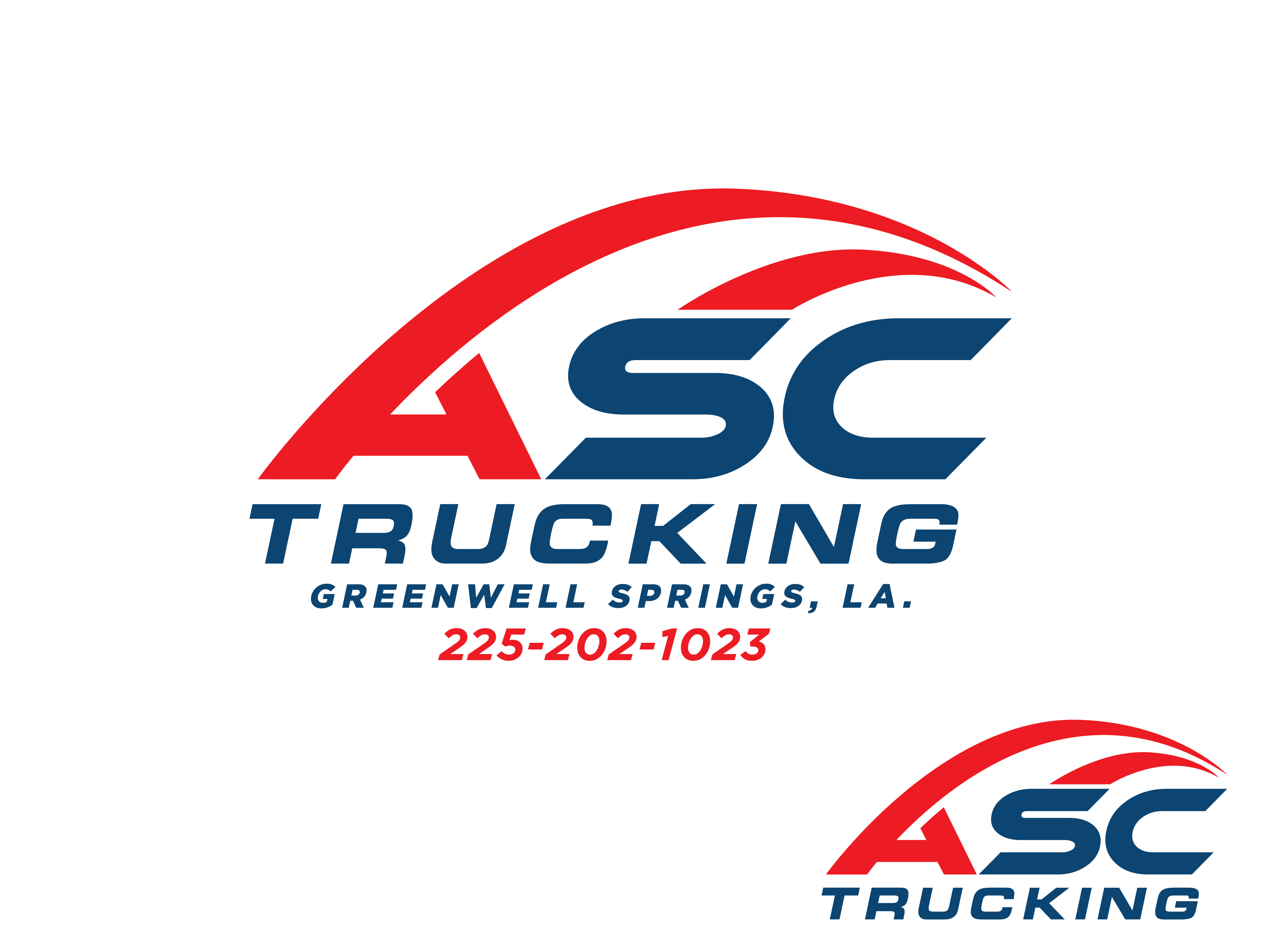 Logo Design by renderman for ASC Trucking | Design #28928234