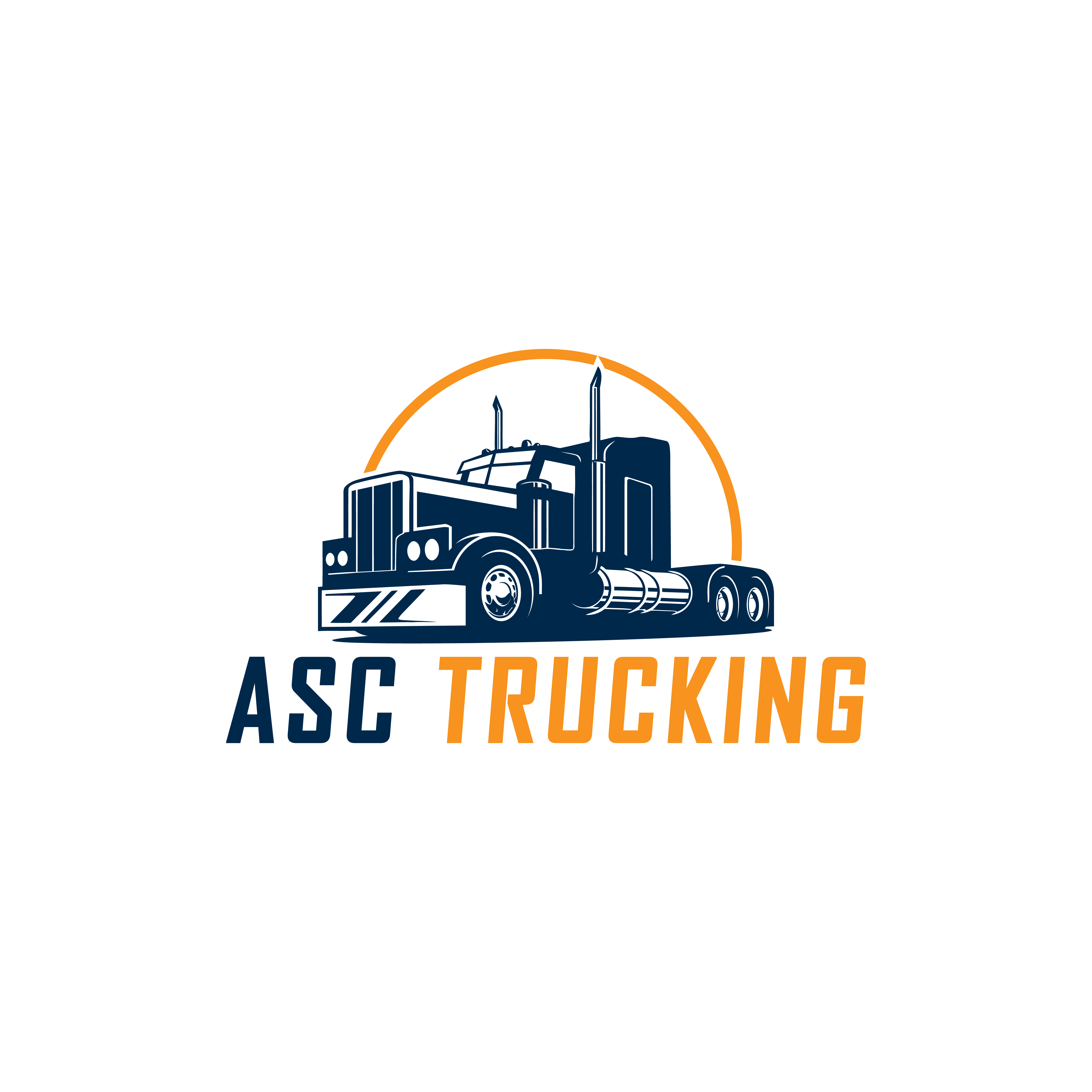 Logo Design by Ura Designs for ASC Trucking | Design #28929888