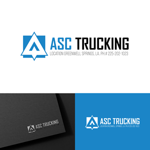 Logo Design by HeroG®APHIX for ASC Trucking | Design: #28927334