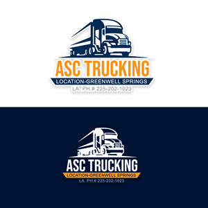 Diseño de Logo por EnriqueF para ASC Trucking | Diseño: #28955778