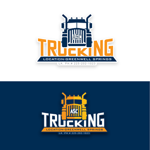Diseño de Logo por EnriqueF para ASC Trucking | Diseño: #28956206