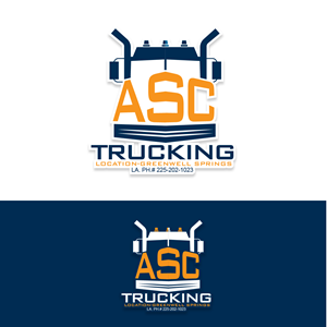 Diseño de Logo por EnriqueF para ASC Trucking | Diseño: #29028819