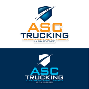 Diseño de Logo por EnriqueF para ASC Trucking | Diseño: #29028821