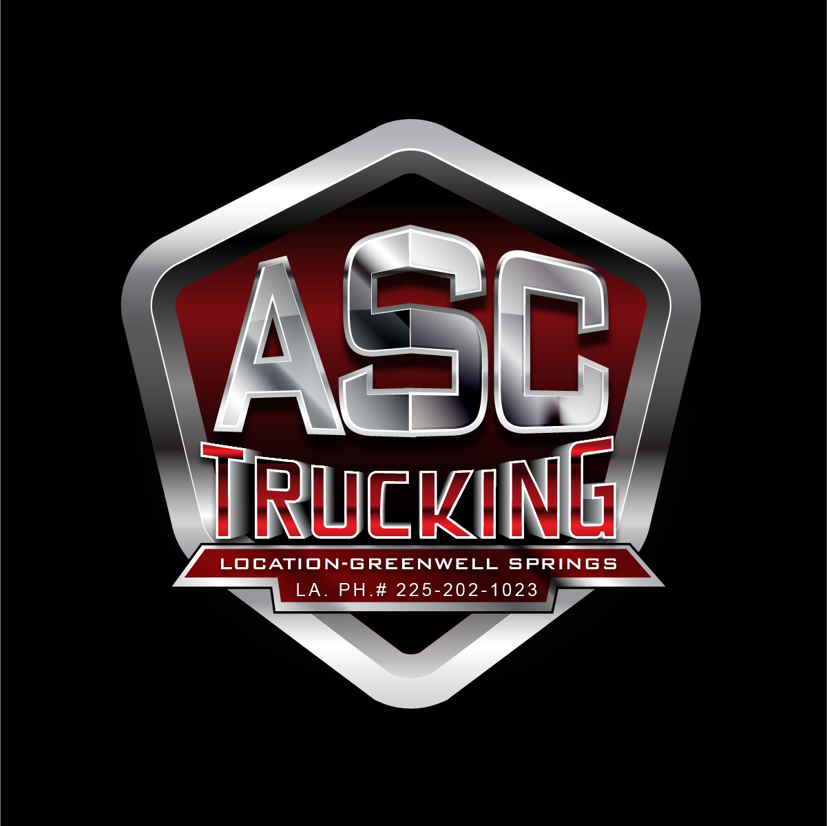 Logo Design by EnriqueF for ASC Trucking | Design #29048047