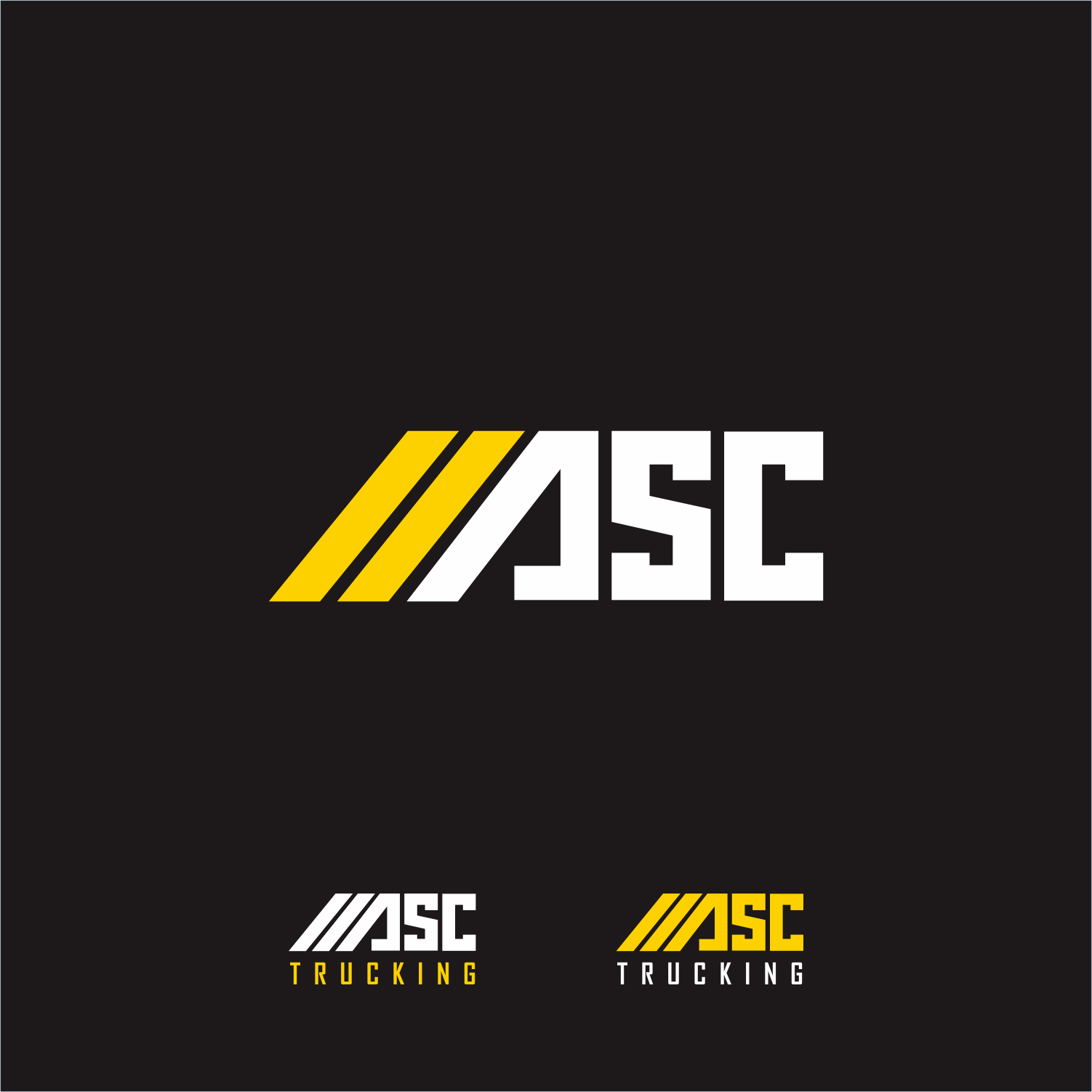 Logo Design by agungyuliyanto for ASC Trucking | Design #28940413