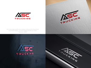 Logo Design by Kejo87 for ASC Trucking | Design: #28927426