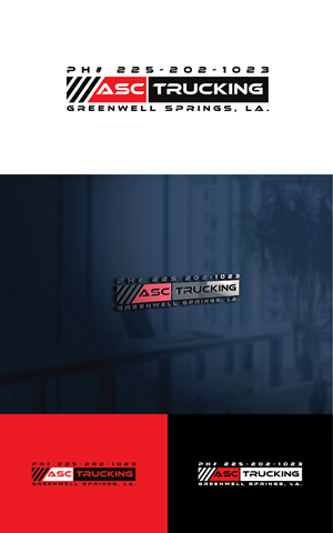 Logo Design by 3Guys for ASC Trucking | Design: #28938872