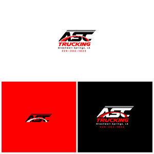 Logo Design by 3Guys for ASC Trucking | Design: #28938928