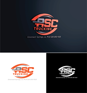 Logo Design by 3Guys for ASC Trucking | Design: #29080885