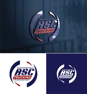 Logo Design by 3Guys for ASC Trucking | Design: #29080886