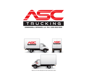 Logo Design by kimcam for ASC Trucking | Design: #28979449
