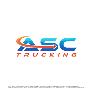 Logo Design by Potatow for ASC Trucking | Design: #28963275