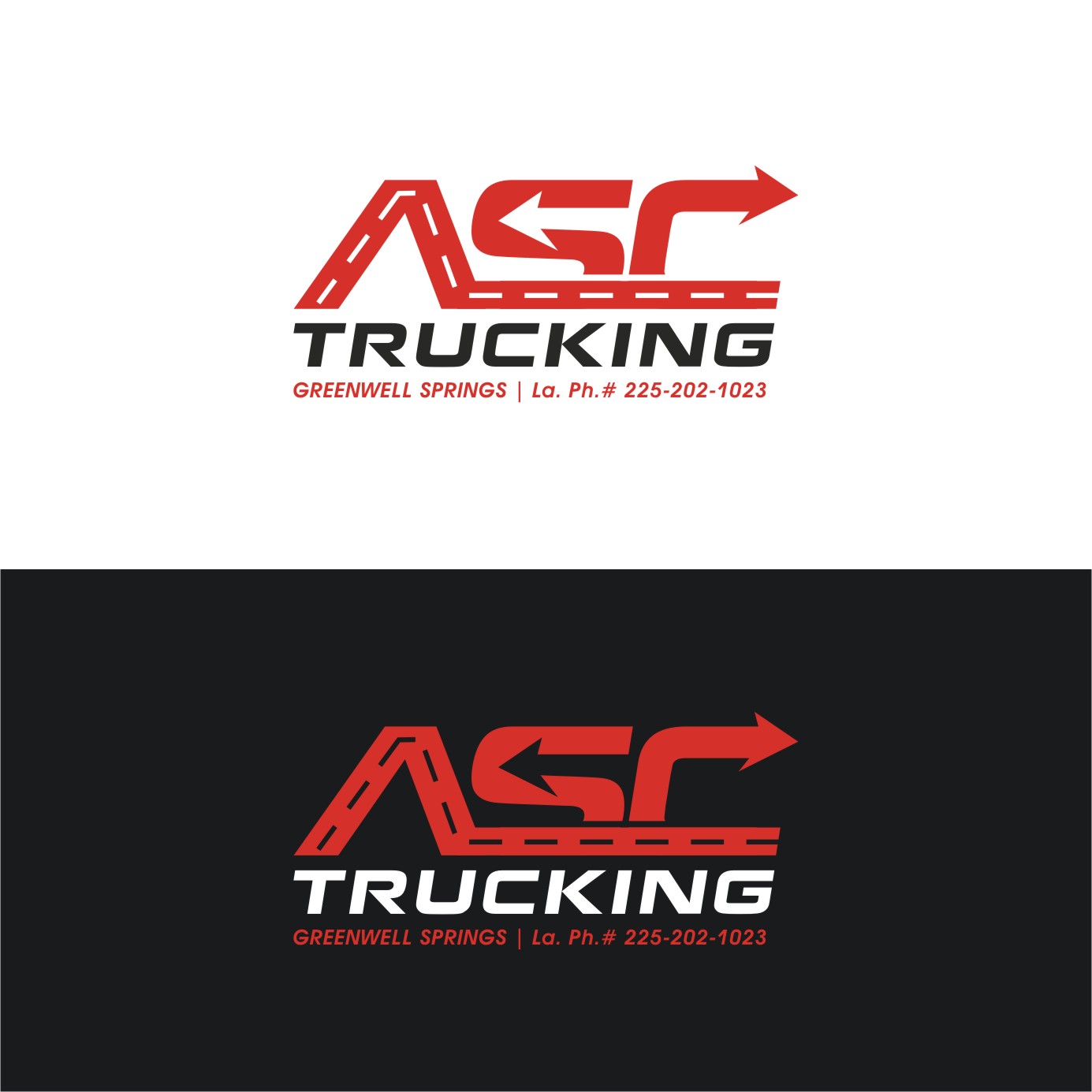 Logo Design by cjssan for ASC Trucking | Design #28931795