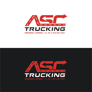 Logo Design by cjssan for ASC Trucking | Design: #28931795