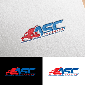 Logo Design by UMBRA Designs for ASC Trucking | Design: #28927803