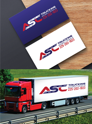Logo Design by gauravgraphy for ASC Trucking | Design: #28954841