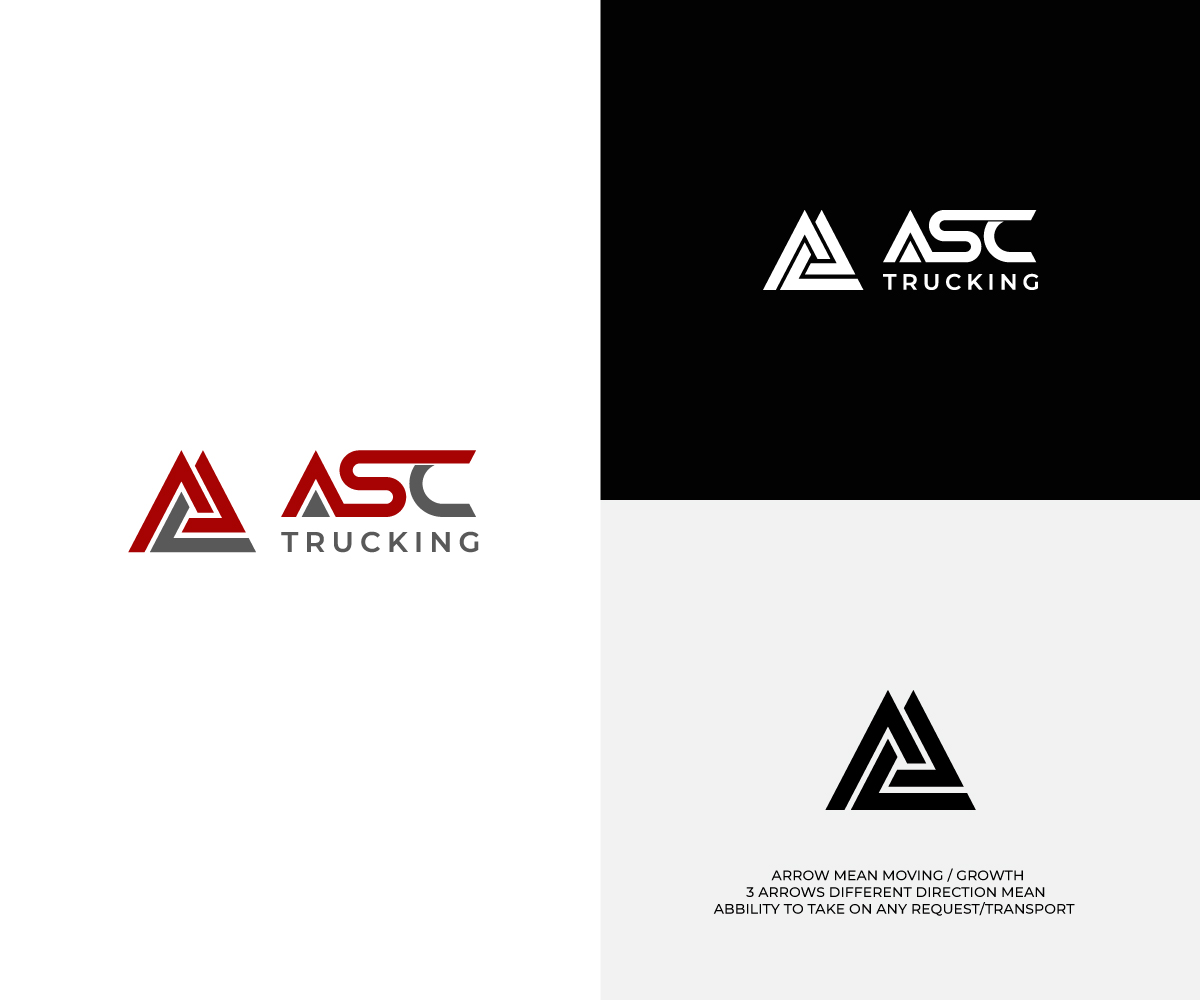 Logo Design by adtyramadhan for ASC Trucking | Design #28957211
