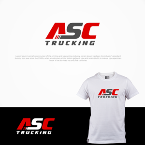 Logo Design by MX LogoArt for ASC Trucking | Design: #28929714