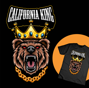 California King | T-Shirt-Design von ARTchemist