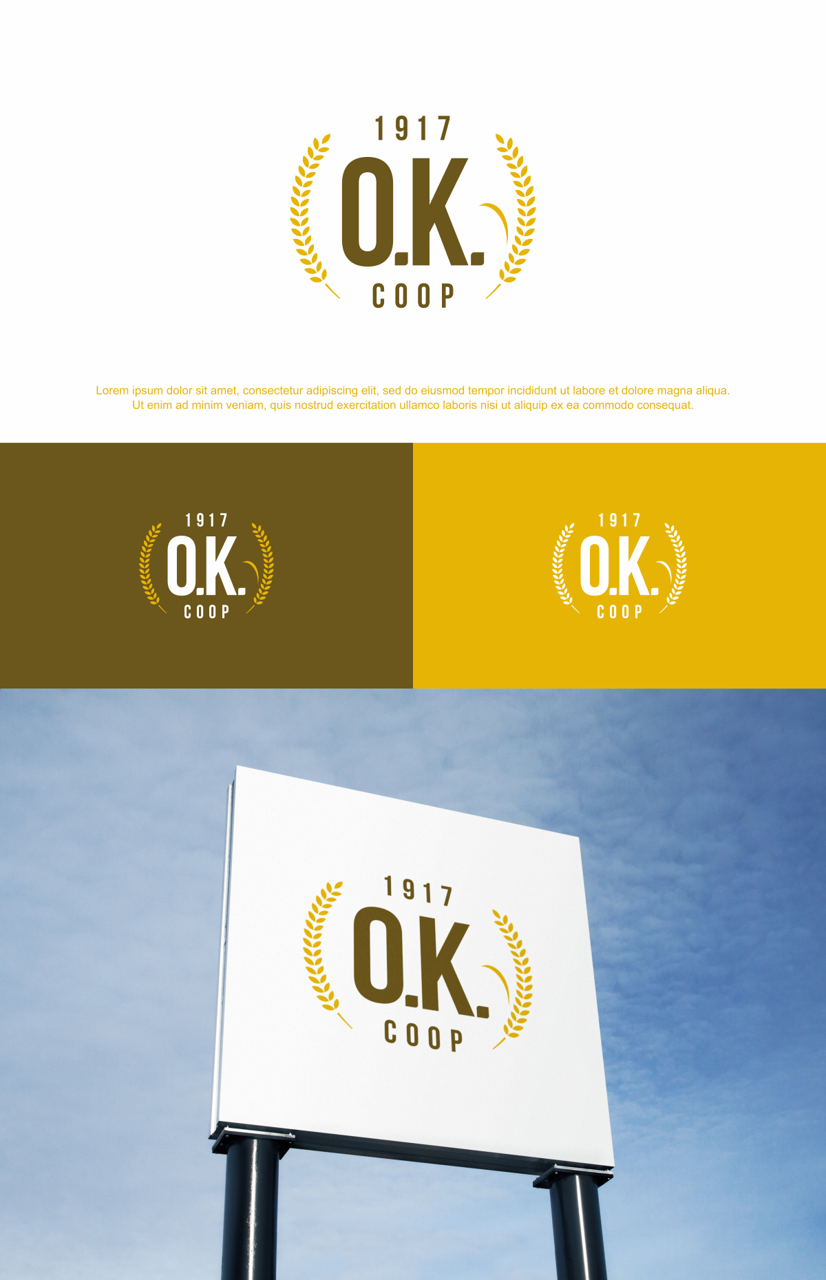 Logo Design by VectoreKing for O.K. Coop | Design #28931999