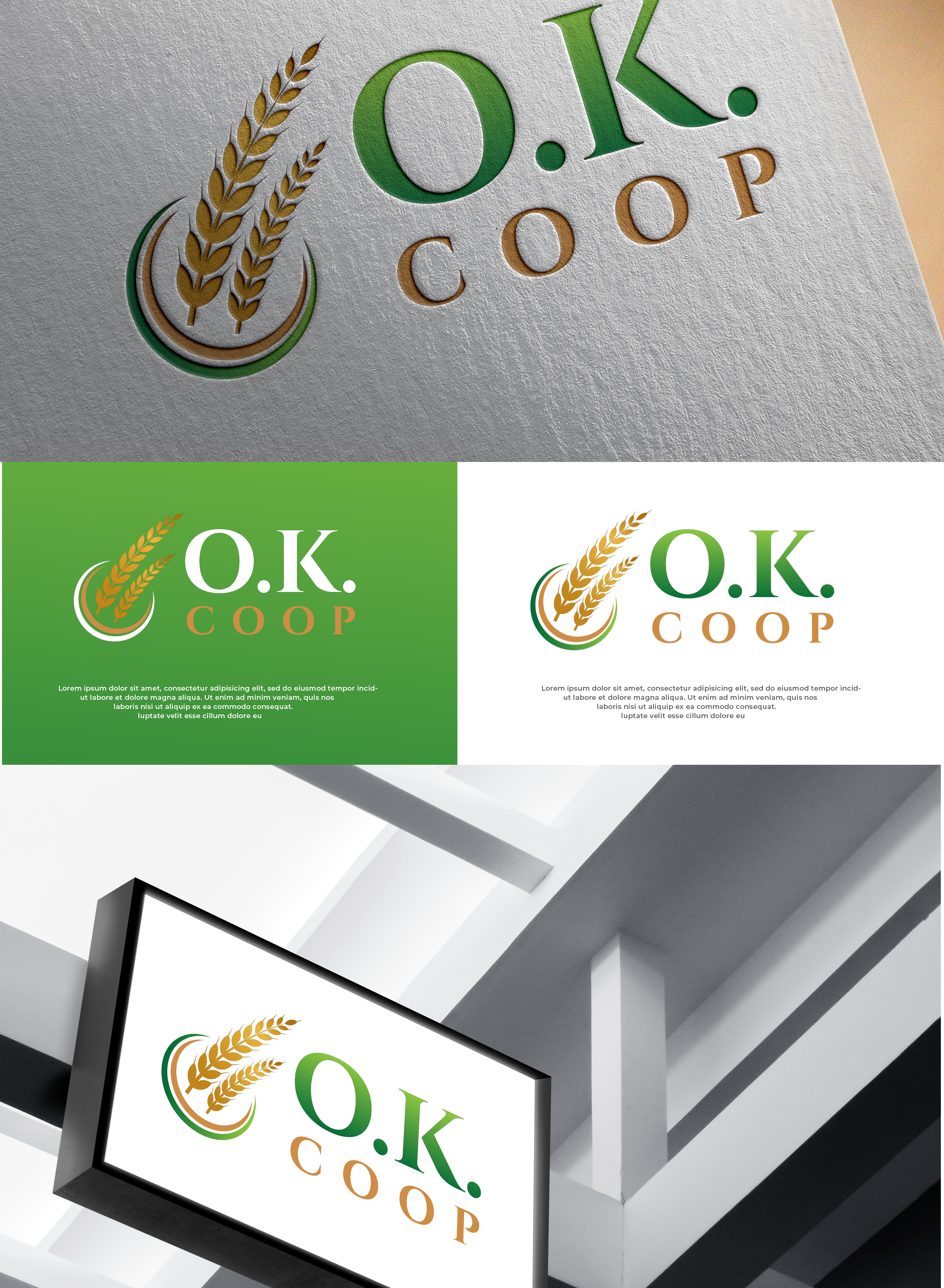 Diseño de Logo por Graphixpointt para O.K. Coop | Diseño #28930081