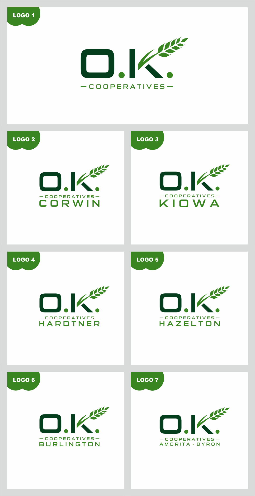 Logo Design by Sibyle for O.K. Coop | Design #29421445
