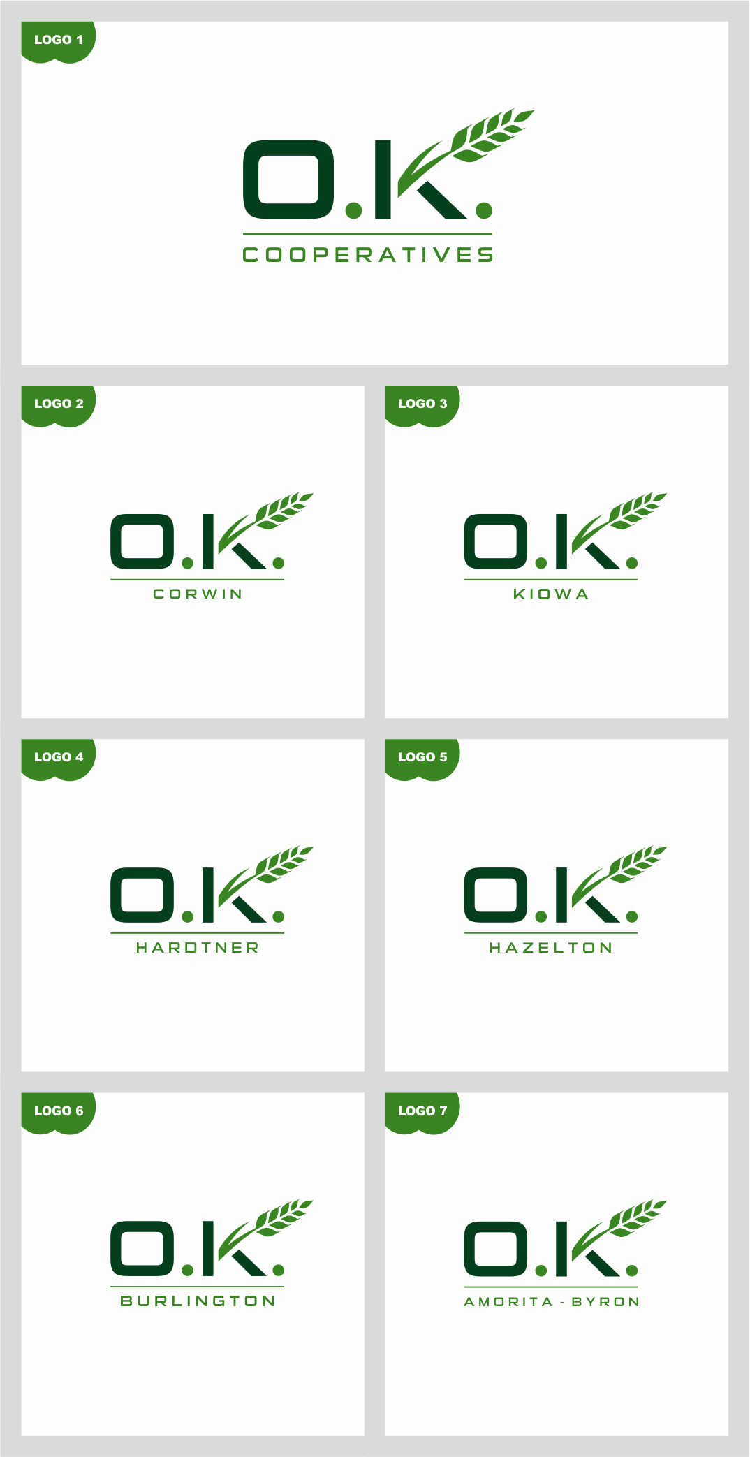 Logo-Design von Sibyle für O.K. Coop | Design #29427002