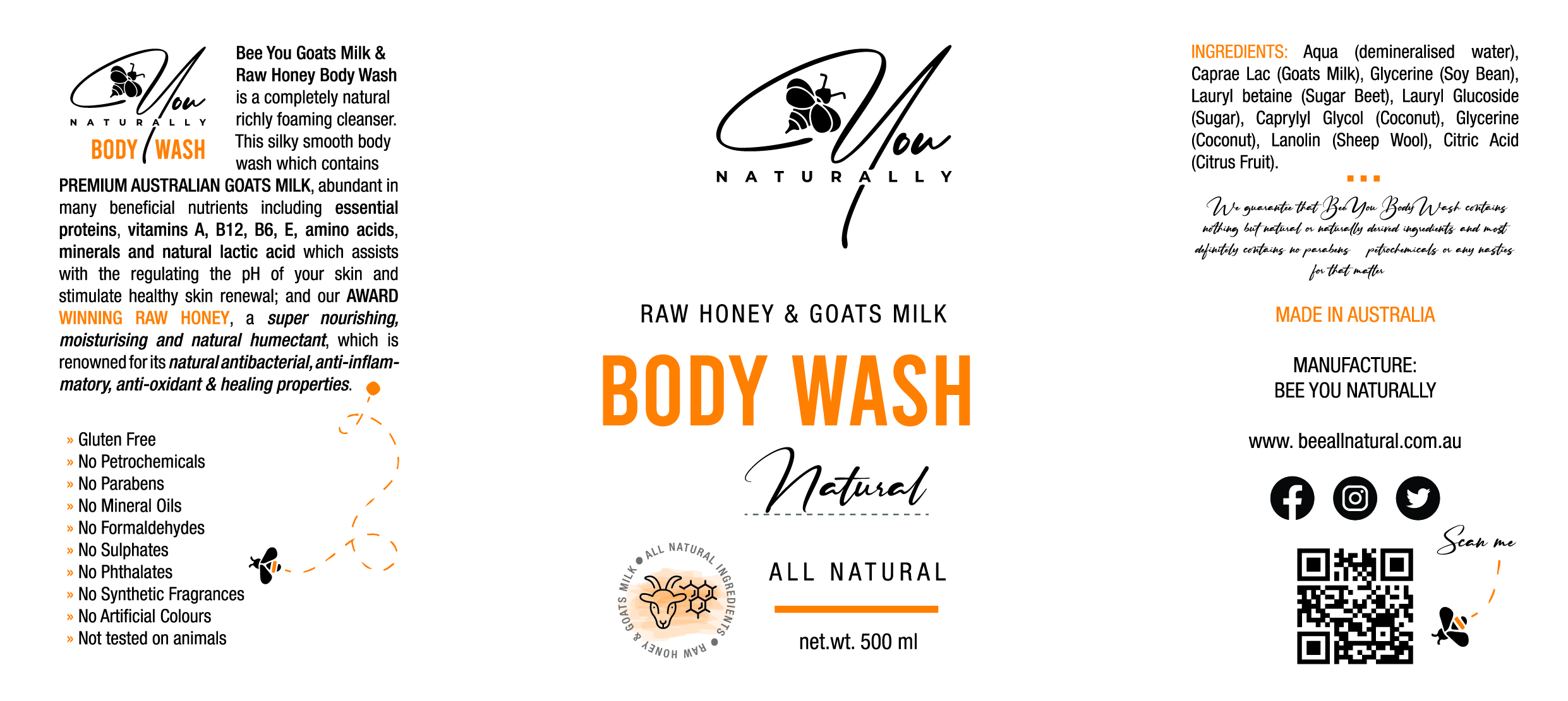 Diseño de Etiqueta por Krasimira Georgieva para Bee All Natural | Diseño #28967844