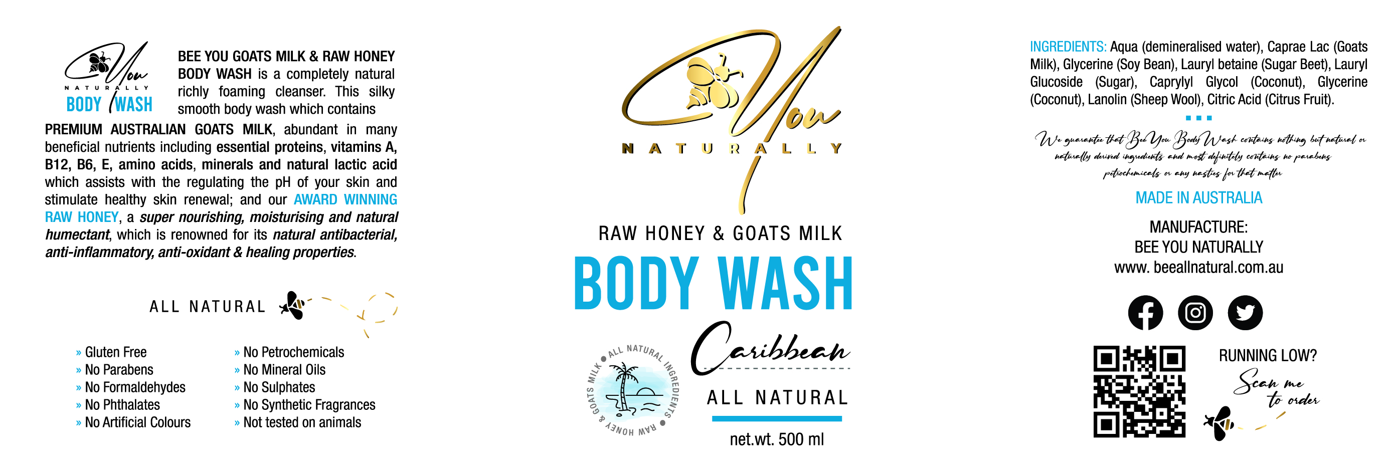 Label Design by Krasimira Georgieva for Bee All Natural | Design #29018788