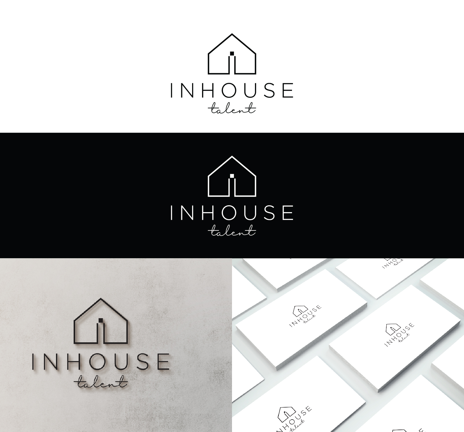 Logo Design by S.H Designs for inhouse talent | Design #28932281