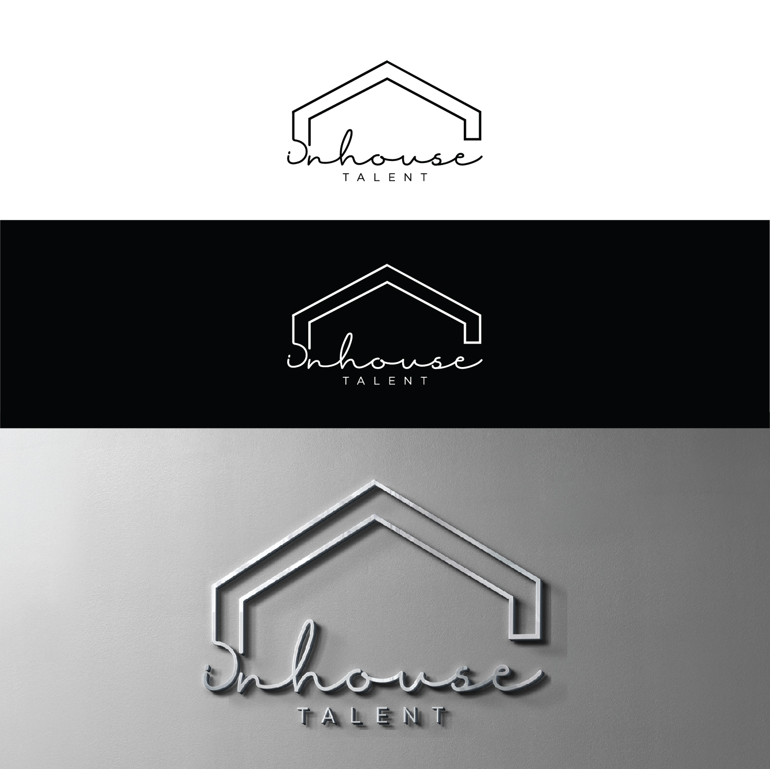 Logo Design by S.H Designs for inhouse talent | Design #28932283