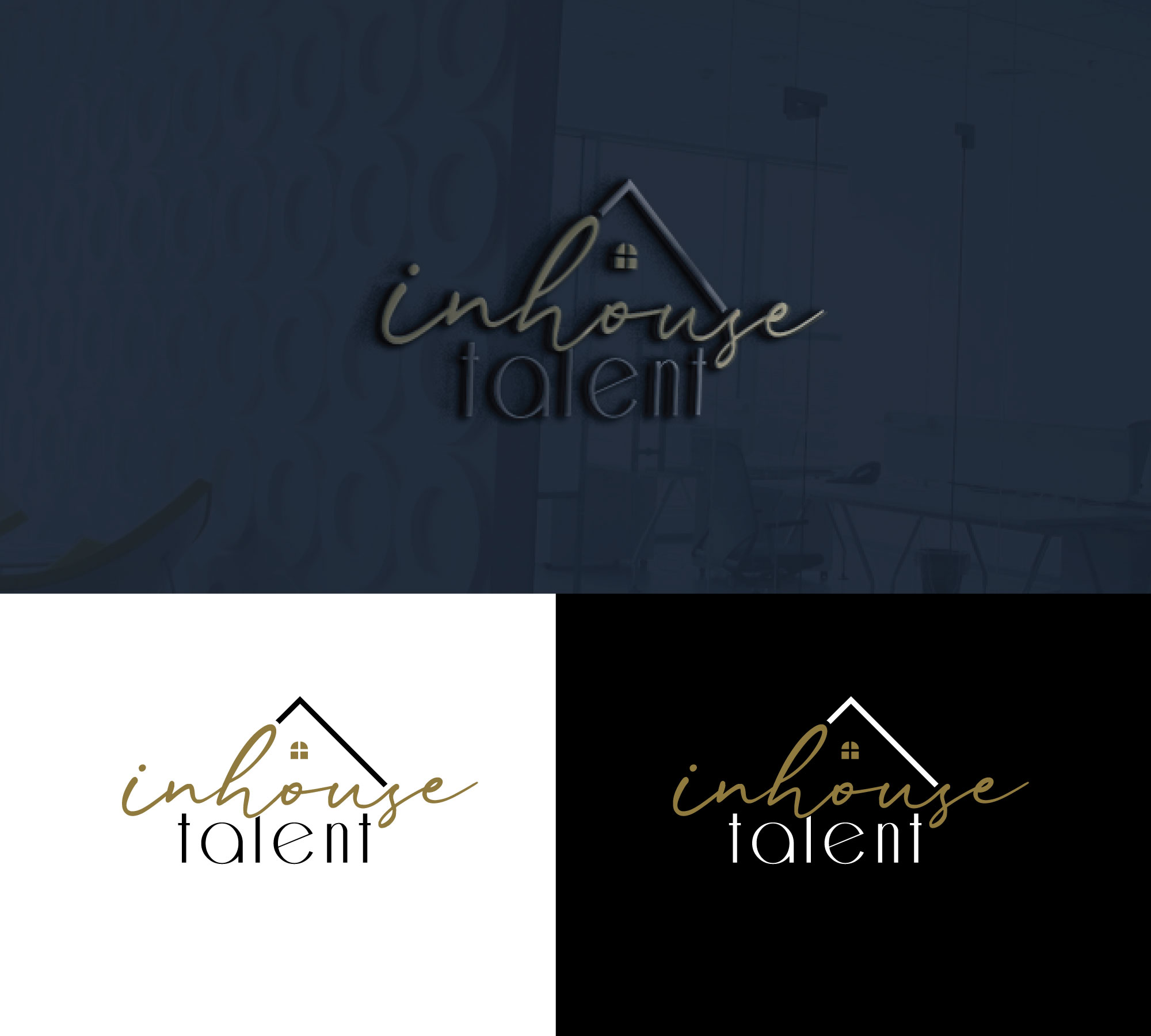 Logo Design by hjyoo for inhouse talent | Design #28932996