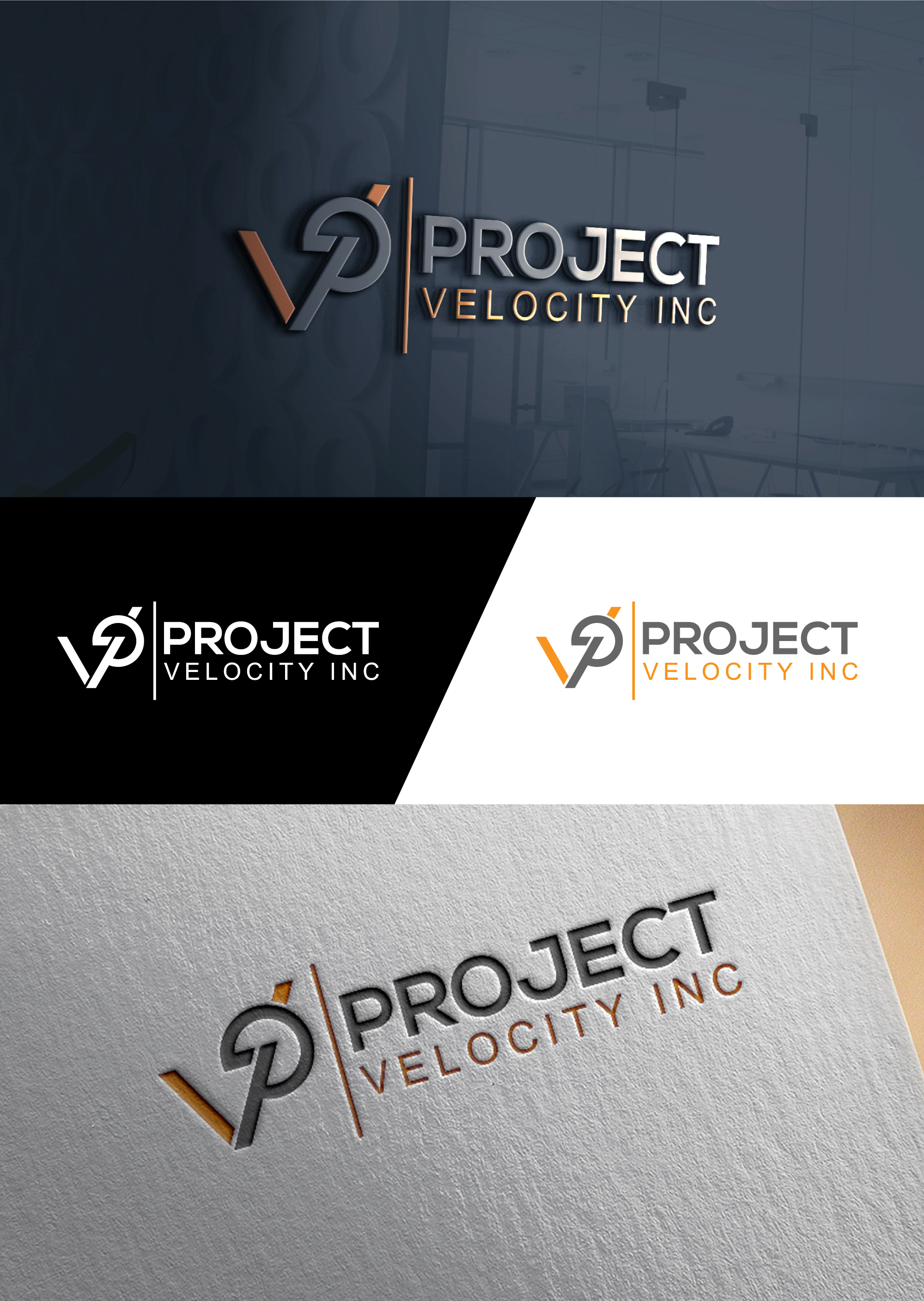 Logo Design by Tamim_iqbal for Project Velocity Inc. | Design #28942338