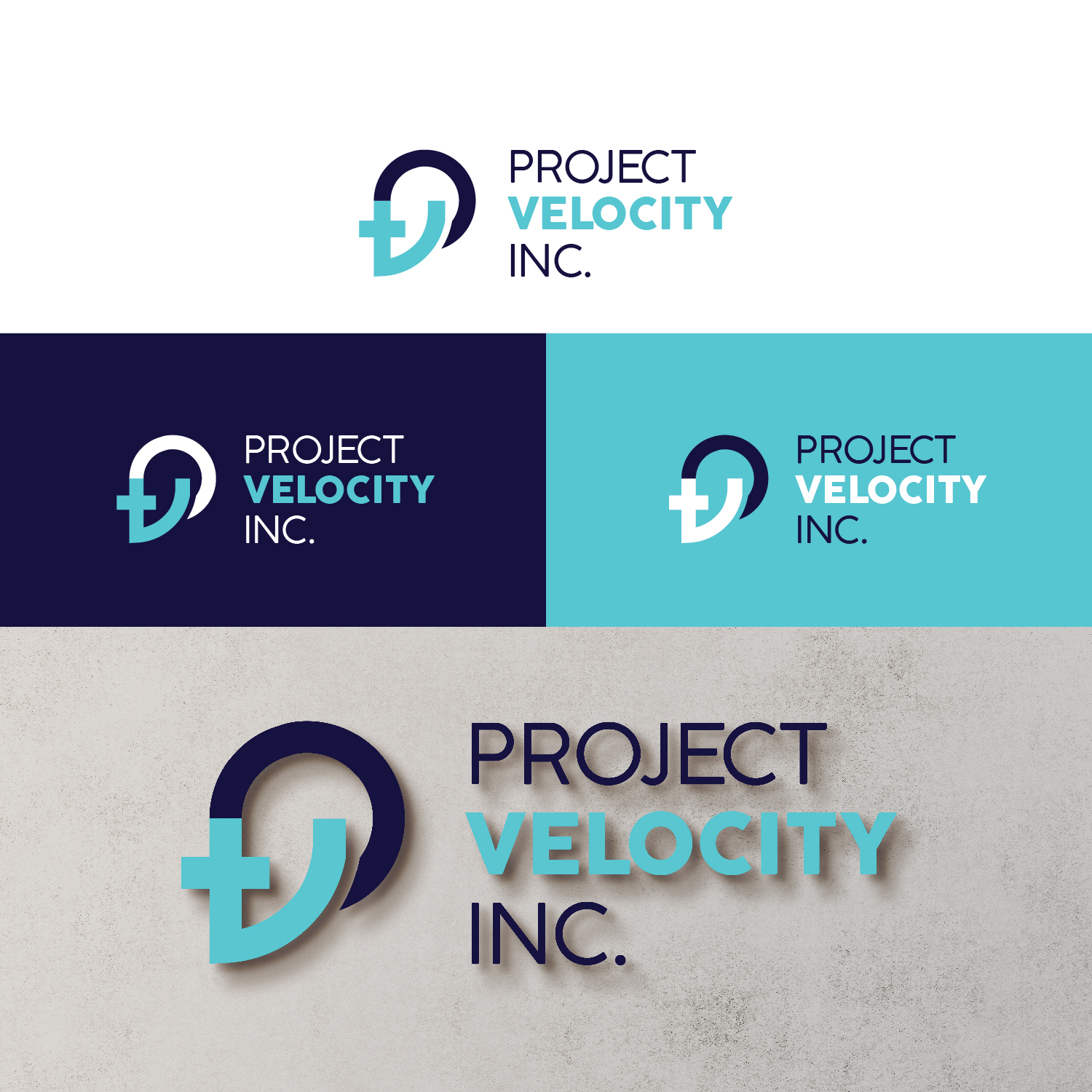 Logo Design by S.H Designs for Project Velocity Inc. | Design #28933172