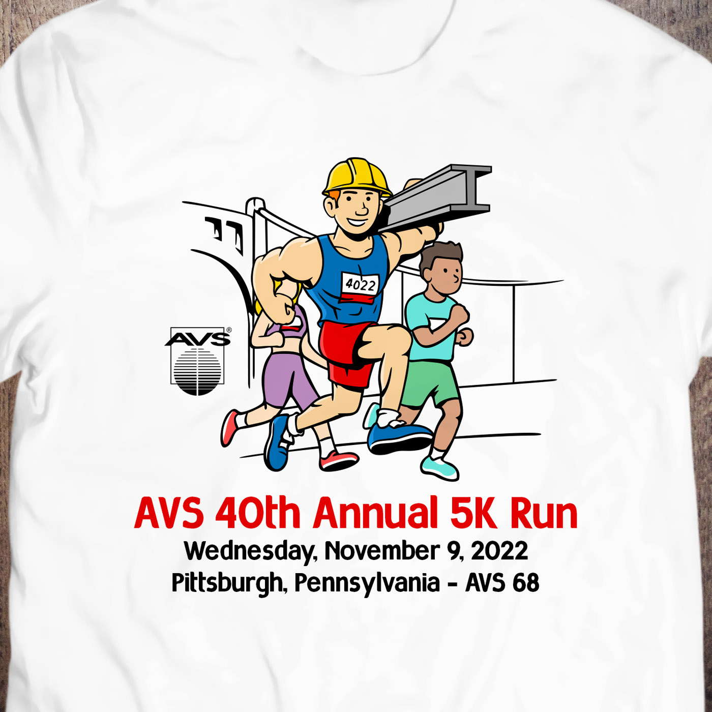 T-shirt Design by Abiyoso28 for AVS | Design #28956653