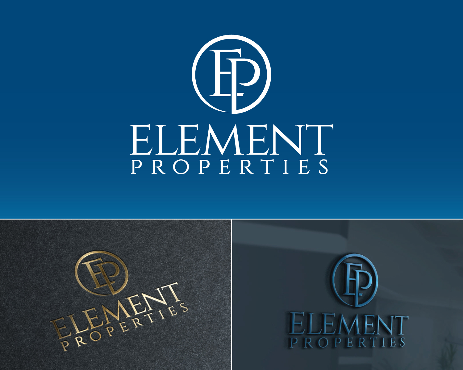 Logo Design by Atec for Element Properties | Design #28936607