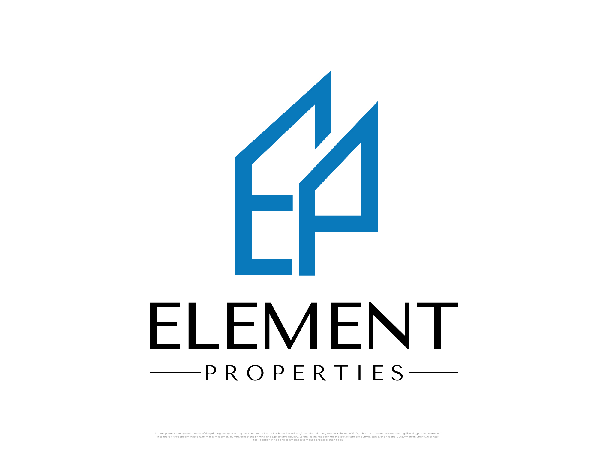 Logo-Design von Paras Bali für Element Properties | Design #28970996