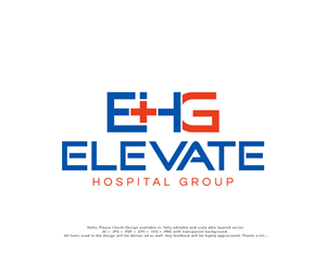 Logo Design by Cliping_path for Elevate Hospital Group | Design: #28944599