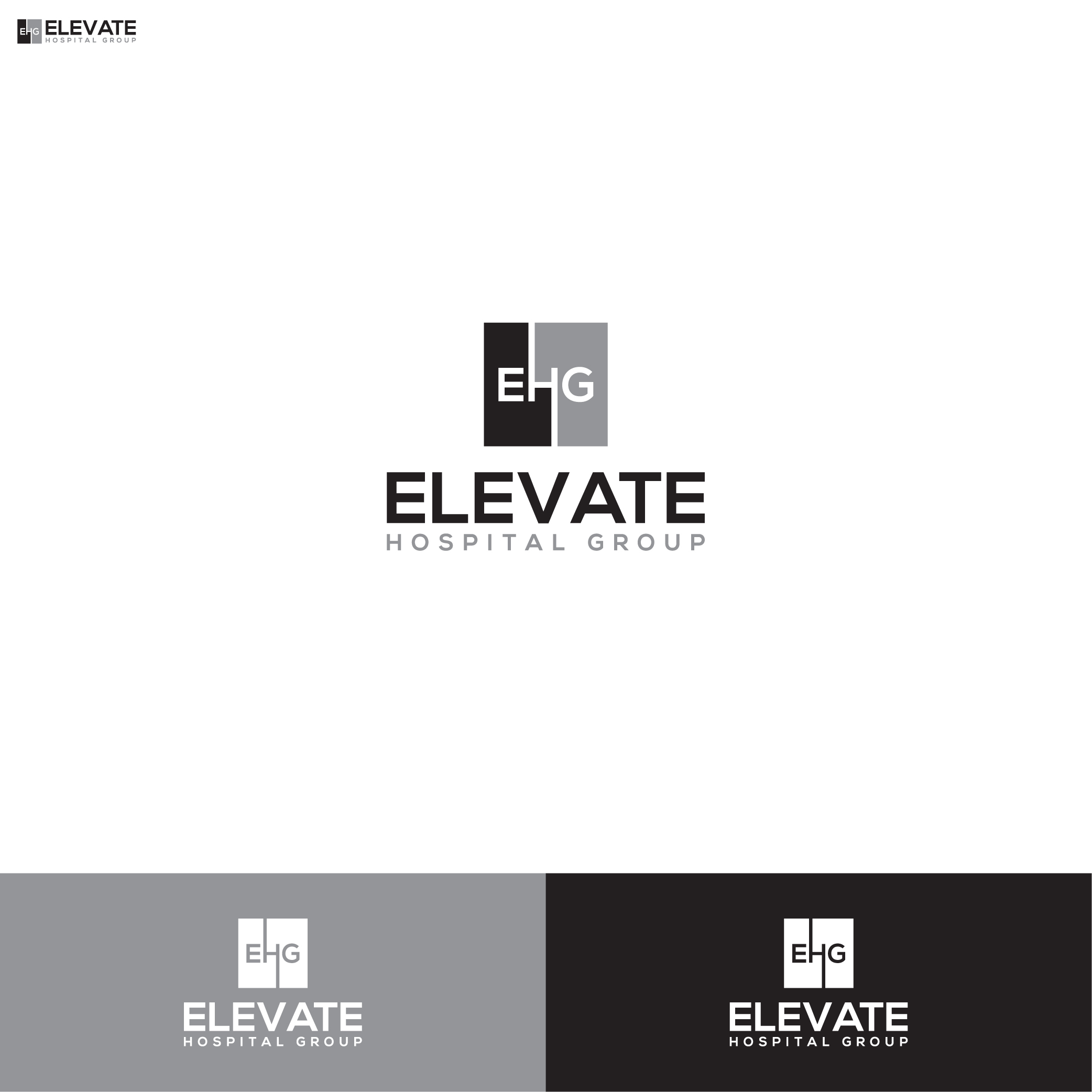 Diseño de Logo por CrewType para Elevate Hospital Group | Diseño #28936928