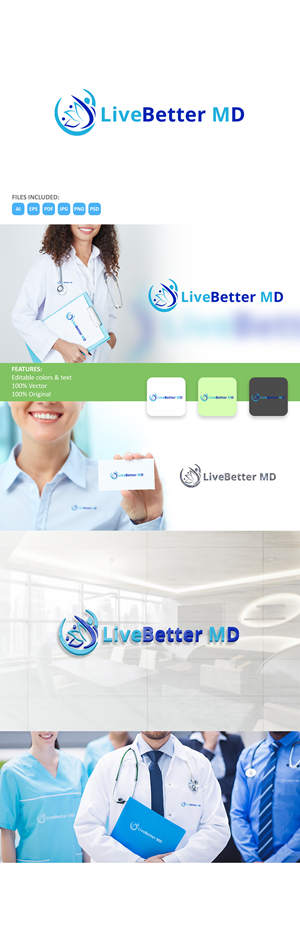 Logo Design by edwinnegz1 for Robey Plastic Surgery | Design: #28936500