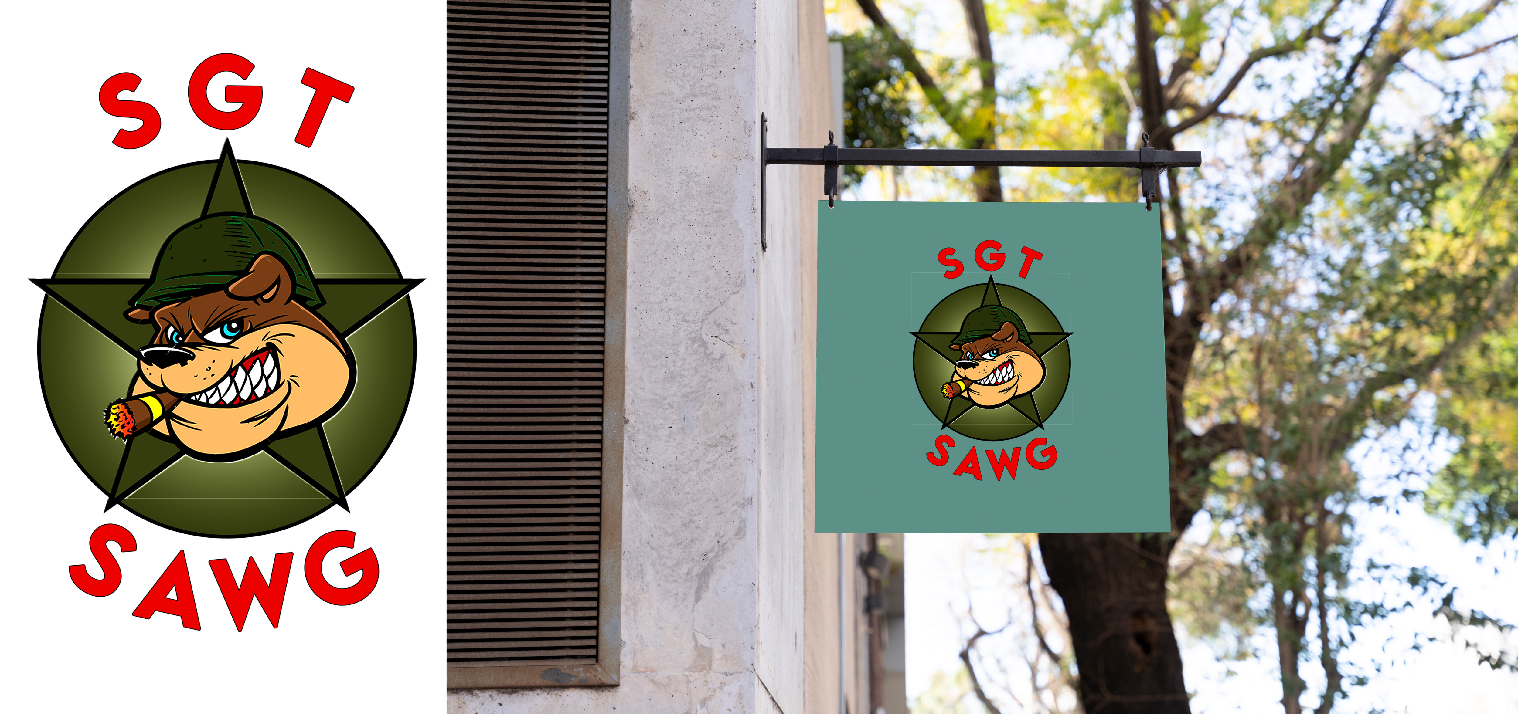 Logo Design by Adeel Rahman for SGT Dawg | Design #28944390