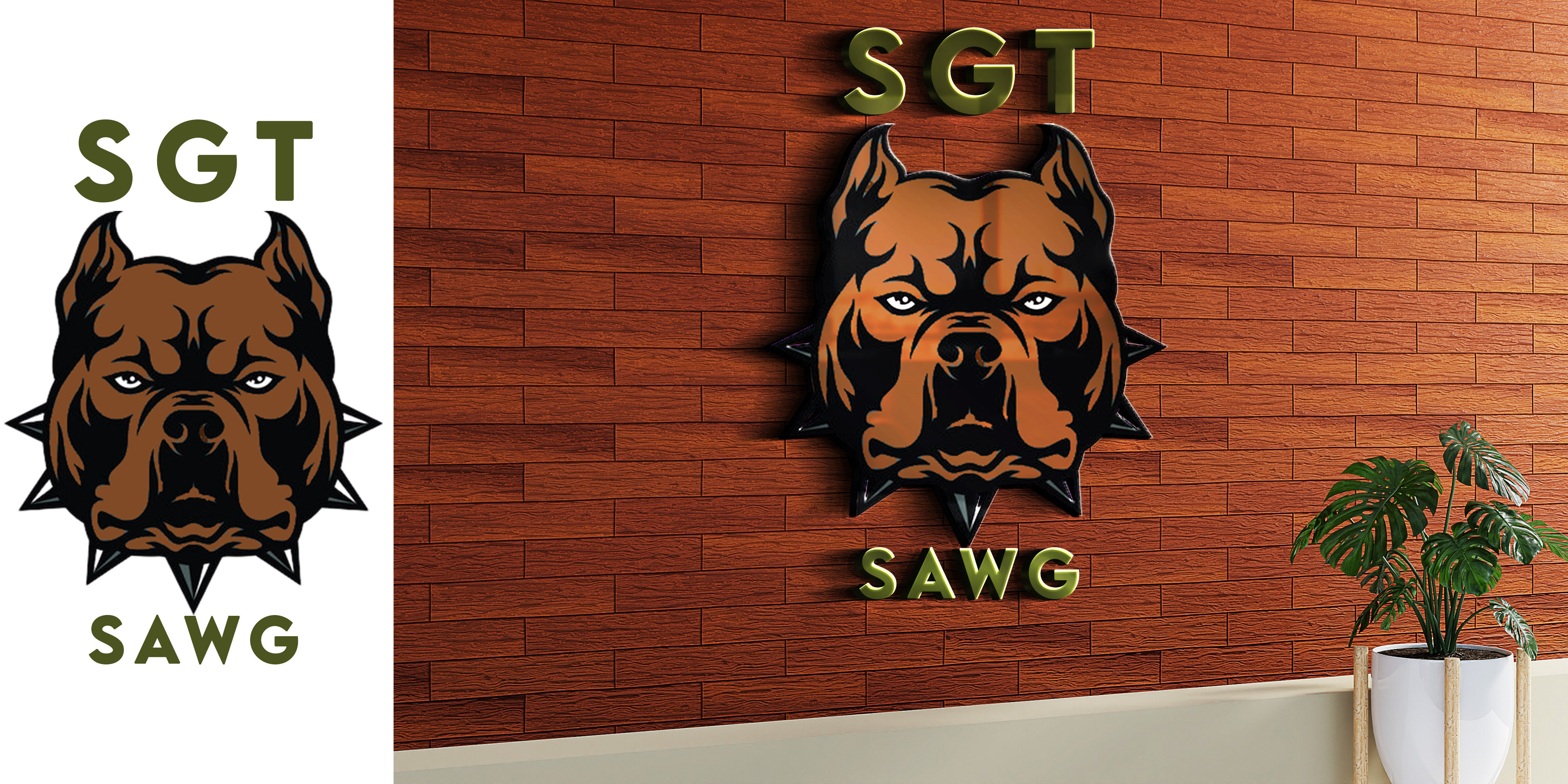 Logo-Design von Adeel Rahman für SGT Dawg | Design #28948693