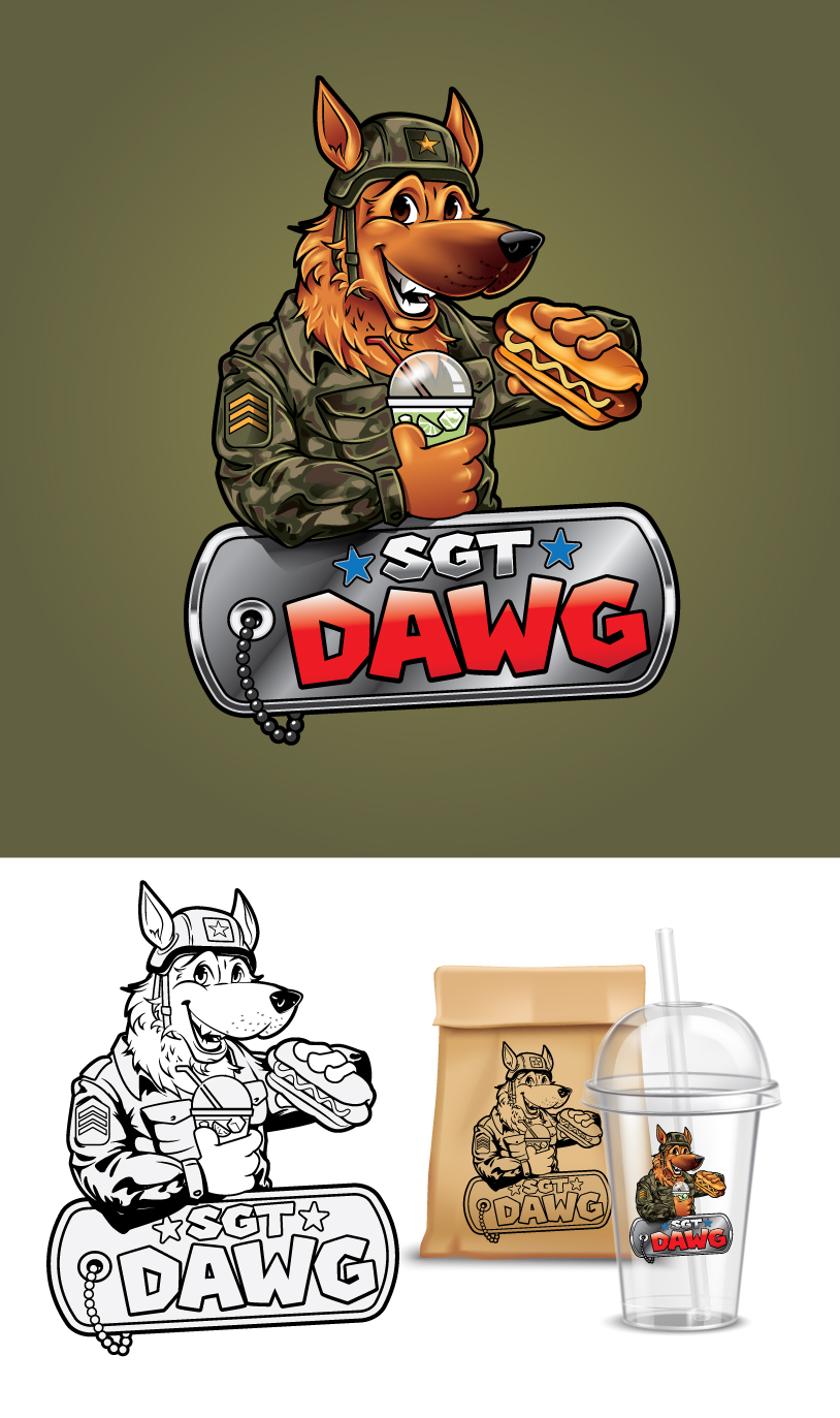 Design de Logo par ally designs pour SGT Dawg | Design #28968862
