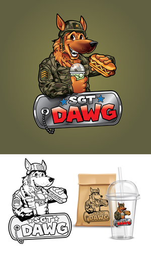 Logo Design by ally designs for SGT Dawg | Design: #28968862
